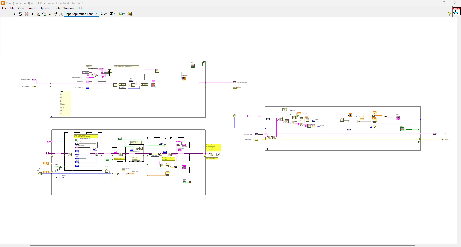 Multi-Instrument Block Diagram